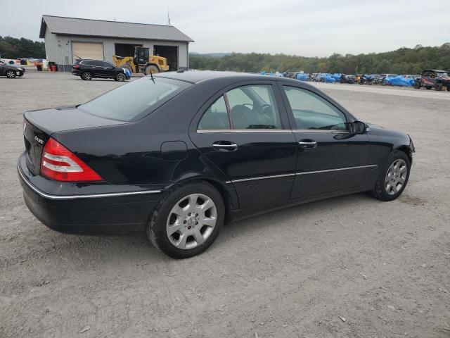 WDBRF92H76F741781 - 2006 MERCEDES-BENZ C 280 4MATIC BLACK photo 3
