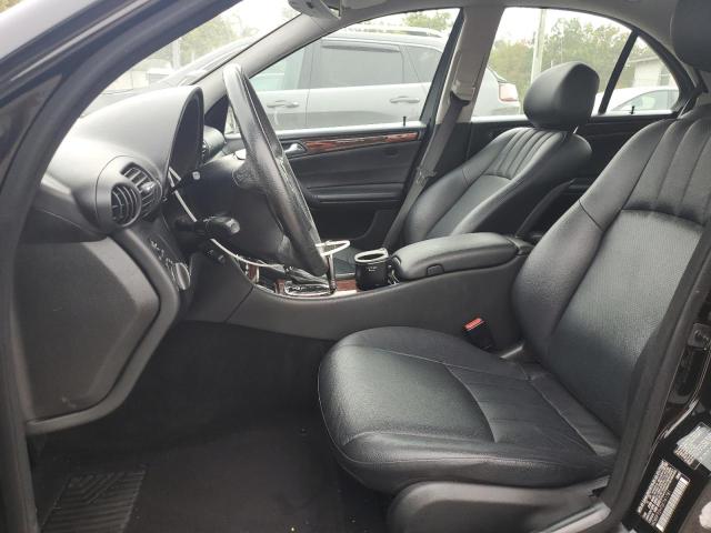 WDBRF92H76F741781 - 2006 MERCEDES-BENZ C 280 4MATIC BLACK photo 7