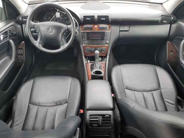 WDBRF92H76F741781 - 2006 MERCEDES-BENZ C 280 4MATIC BLACK photo 8