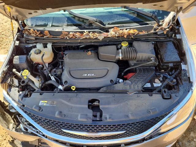 2C4RC1EG3HR541376 - 2017 CHRYSLER PACIFICA TOURING L PLUS SILVER photo 12