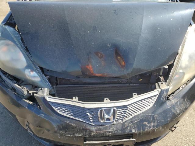 JHMGE88219S066139 - 2009 HONDA FIT BLACK photo 12