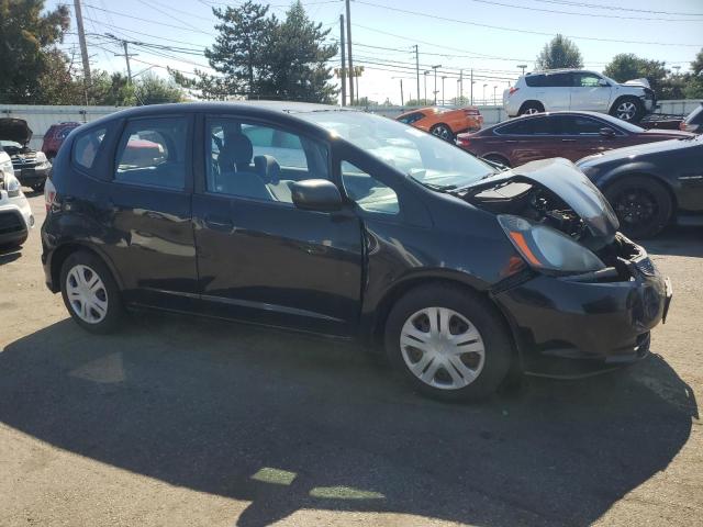 JHMGE88219S066139 - 2009 HONDA FIT BLACK photo 4