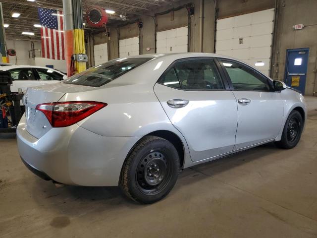 2T1BURHE1GC539681 - 2016 TOYOTA COROLLA L ვერცხლისფერი ფოტო 3