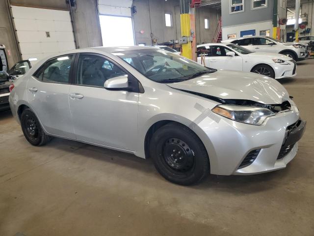 2T1BURHE1GC539681 - 2016 TOYOTA COROLLA L ვერცხლისფერი ფოტო 4