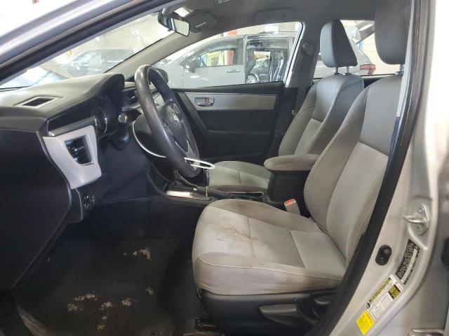 2T1BURHE1GC539681 - 2016 TOYOTA COROLLA L ვერცხლისფერი ფოტო 7