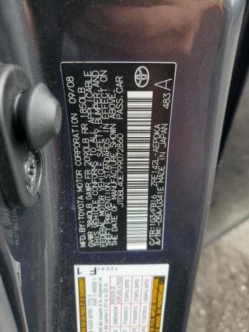 JTDBL40E799072860 - 2009 TOYOTA COROLLA BASE Boz foto 13