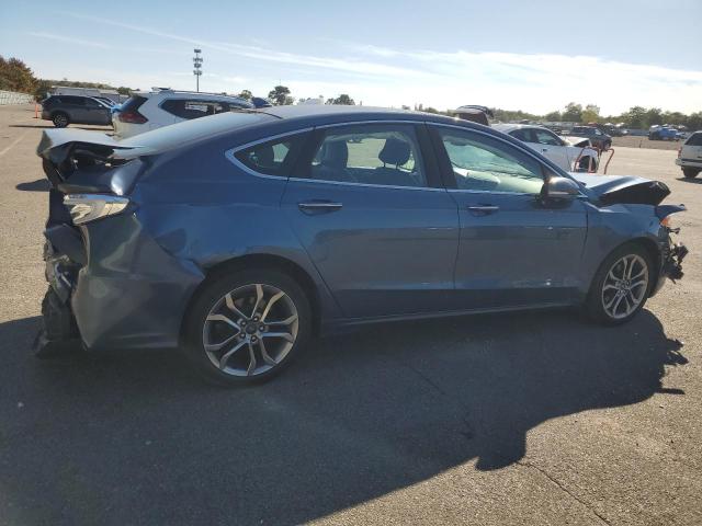 3FA6P0CD4KR271334 - 2019 FORD FUSION SEL Mavi fotoğraf 3