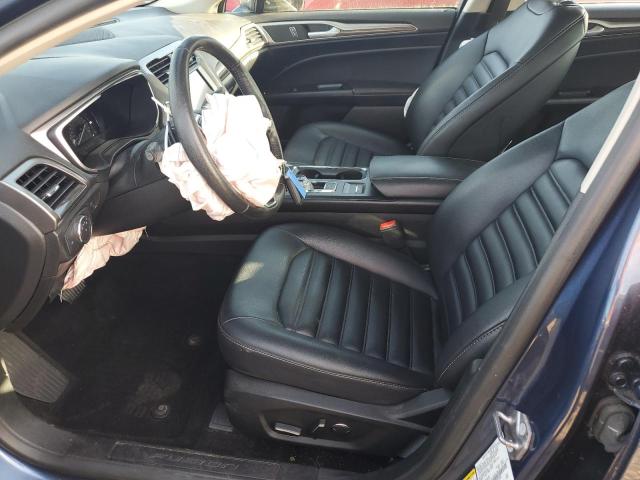 3FA6P0CD4KR271334 - 2019 FORD FUSION SEL Mavi fotoğraf 7