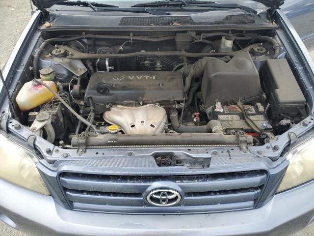 JTEGD21AX50117464 - 2005 TOYOTA HIGHLANDER BLUE photo 12