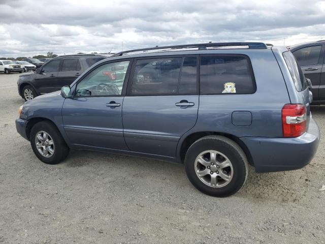 JTEGD21AX50117464 - 2005 TOYOTA HIGHLANDER BLUE photo 2