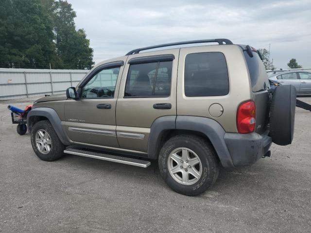1J4GK48KX3W587812 - 2003 JEEP LIBERTY SPORT GOLD photo 2