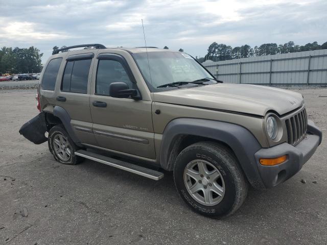 1J4GK48KX3W587812 - 2003 JEEP LIBERTY SPORT GOLD photo 4