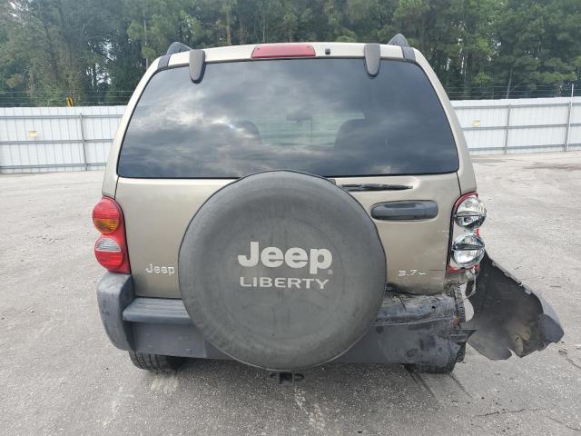1J4GK48KX3W587812 - 2003 JEEP LIBERTY SPORT GOLD photo 6