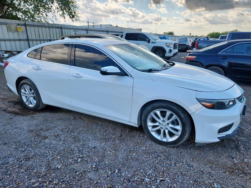 1G1ZE5ST6GF250307 - 2016 CHEVROLET MALIBU LT WHITE photo 4