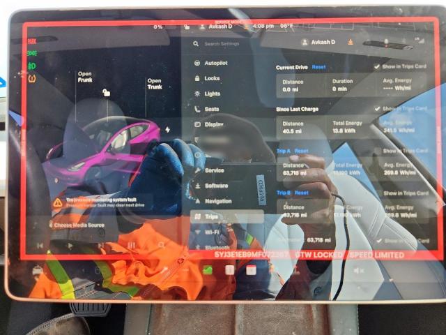 5YJ3E1EB9MF072367 - 2021 TESLA MODEL 3 Ақ фото 9