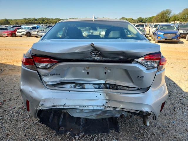 5YFEPMAE2MP213224 - 2021 TOYOTA COROLLA LE SILVER photo 6