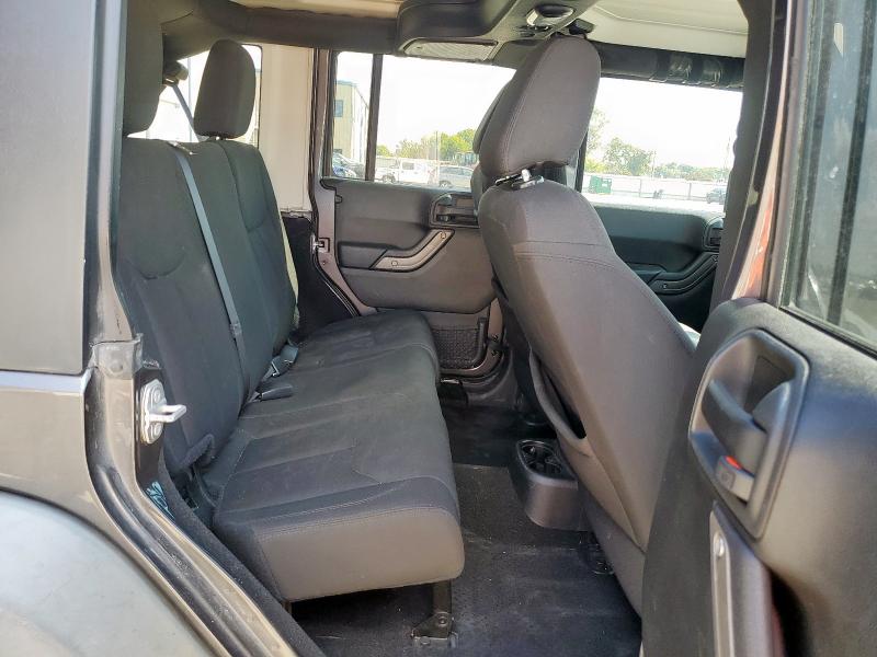 1C4BJWDG4HL520499 - 2017 JEEP WRANGLER U SPORT GRAY photo 11