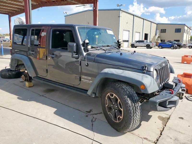 1C4BJWDG4HL520499 - 2017 JEEP WRANGLER U SPORT GRAY photo 4