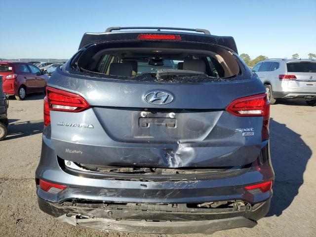 5NMZUDLB5JH102976 - 2018 HYUNDAI SANTA FE S GRAY photo 6