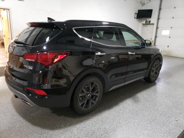 5XYZWDLA3HG398229 - 2017 HYUNDAI SANTA FE S BLACK photo 3
