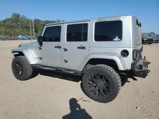 1J8GA591X8L575746 - 2008 JEEP WRANGLER UNLIMITED SAHARA SILVER photo 2