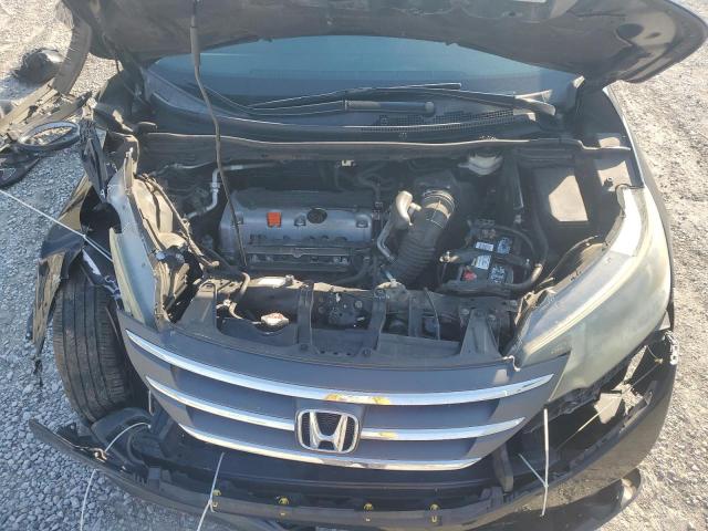 2HKRM4H71EH649434 - 2014 HONDA CR-V EXL BLACK photo 12
