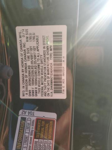 2HKRM4H71EH649434 - 2014 HONDA CR-V EXL BLACK photo 13