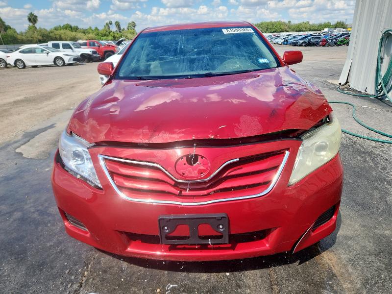 4T1BF3EK5BU128003 - 2011 TOYOTA CAMRY BASE RED photo 5