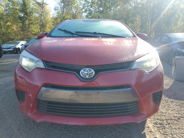 2T1BURHEXFC382375 - 2015 TOYOTA COROLLA L RED photo 5