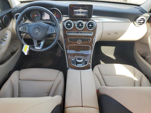 55SWF4KB6JU267806 - 2018 MERCEDES-BENZ C 300 4MATIC BLACK photo 8