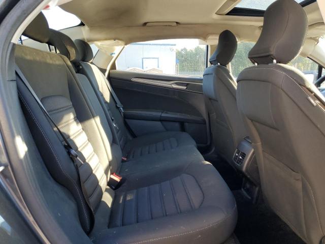 3FA6P0LU2KR104860 - 2019 FORD FUSION SE GRAY photo 10