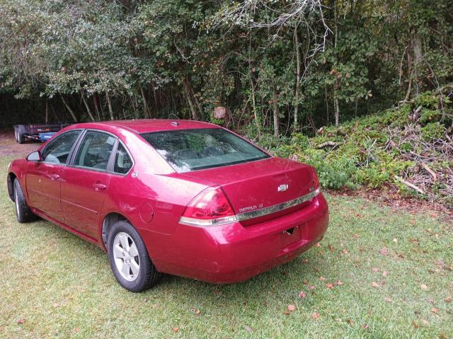 2G1WT58K489275630 - 2008 CHEVROLET IMPALA LT 勃艮第红 照片 3