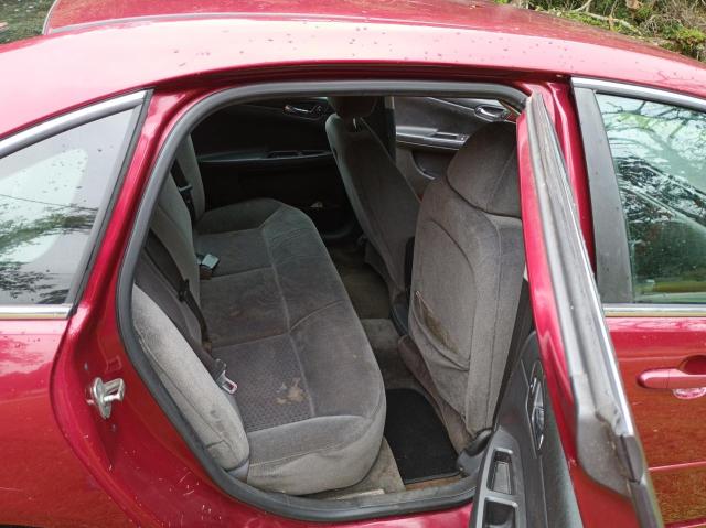 2G1WT58K489275630 - 2008 CHEVROLET IMPALA LT 勃艮第红 照片 6