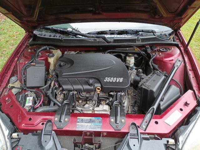 2G1WT58K489275630 - 2008 CHEVROLET IMPALA LT 勃艮第红 照片 7