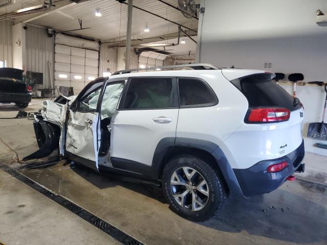 1C4PJMBS7FW503063 - 2015 JEEP CHEROKEE TRAILHAWK WHITE photo 2