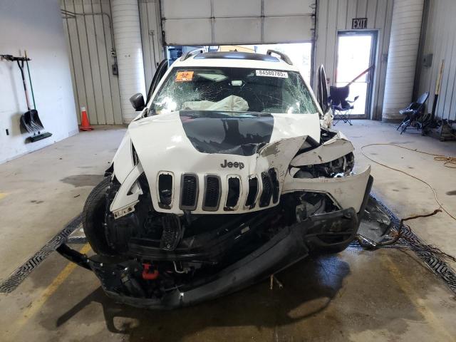 1C4PJMBS7FW503063 - 2015 JEEP CHEROKEE TRAILHAWK WHITE photo 5