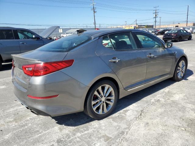 5XXGR4A6XFG411329 - 2015 KIA OPTIMA SX GRAY photo 3