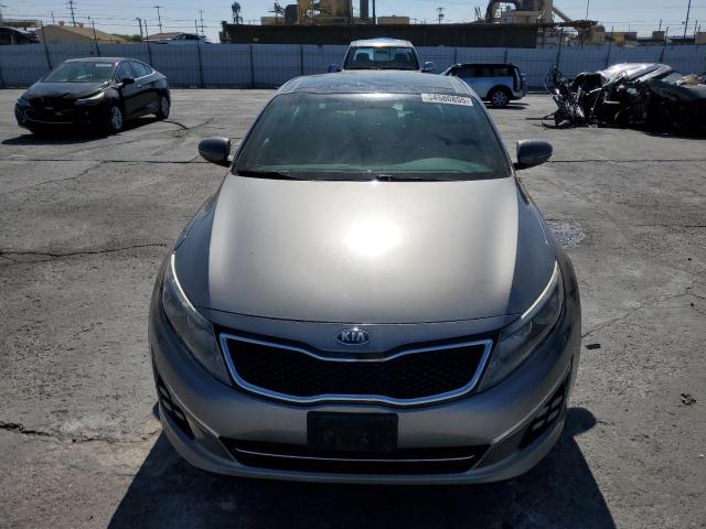 5XXGR4A6XFG411329 - 2015 KIA OPTIMA SX GRAY photo 5