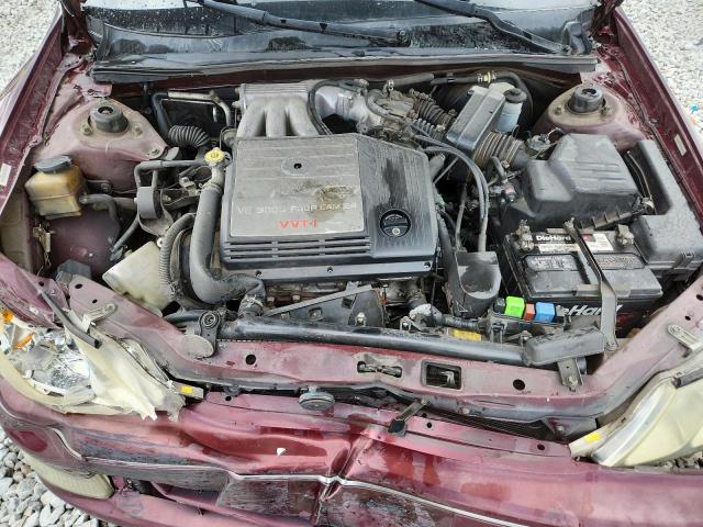 4T1BF28B53U288373 - 2003 TOYOTA AVALON XL BURGUNDY photo 11