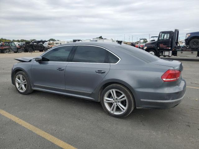 1VWCN7A35CC087006 - 2012 VOLKSWAGEN PASSAT SEL Szary zdjęcie 2