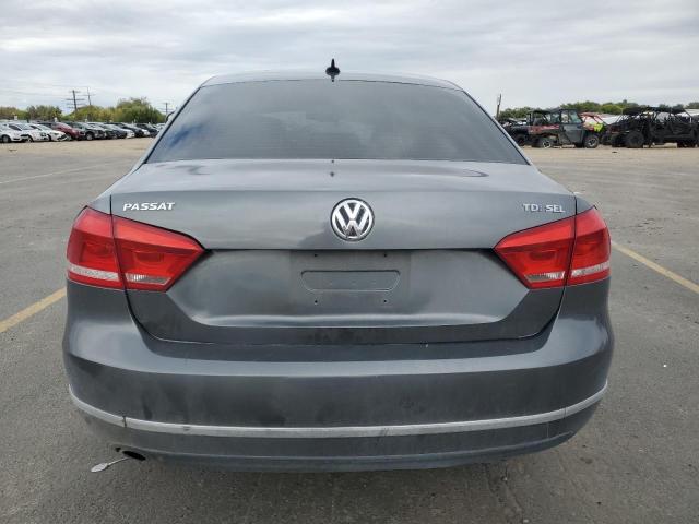 1VWCN7A35CC087006 - 2012 VOLKSWAGEN PASSAT SEL Szary zdjęcie 6