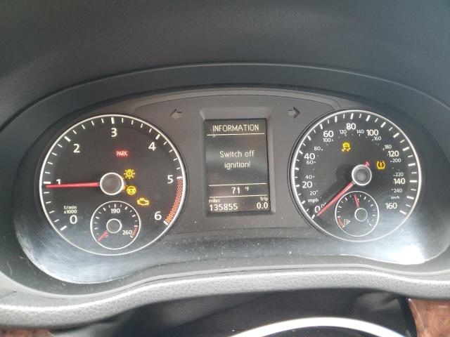 1VWCN7A35CC087006 - 2012 VOLKSWAGEN PASSAT SEL Szary zdjęcie 9