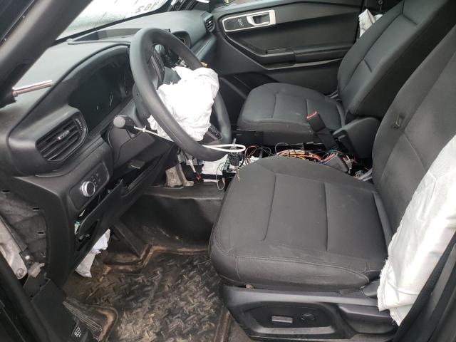 1FM5K8AB9MGB53919 - 2021 FORD EXPLORER POLICE INTERCEPTOR Czarny zdjęcie 7
