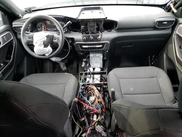 1FM5K8AB9MGB53919 - 2021 FORD EXPLORER POLICE INTERCEPTOR Czarny zdjęcie 8