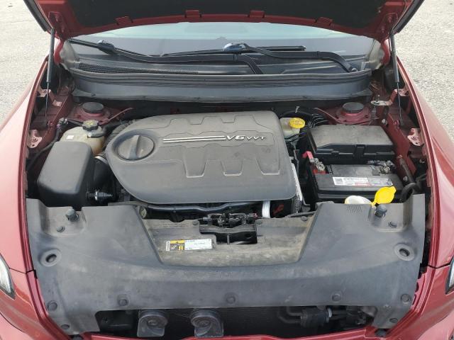 1C4PJMCS1GW121093 - 2016 JEEP CHEROKEE LATITUDE ბურგუნდია ფოტო 11