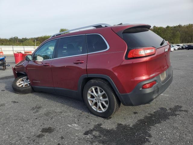 1C4PJMCS1GW121093 - 2016 JEEP CHEROKEE LATITUDE ბურგუნდია ფოტო 2