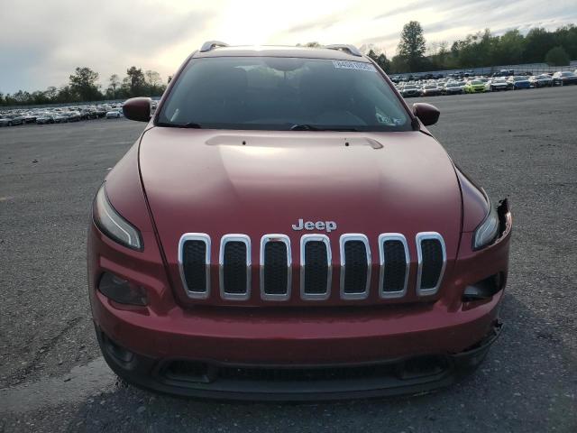1C4PJMCS1GW121093 - 2016 JEEP CHEROKEE LATITUDE ბურგუნდია ფოტო 5