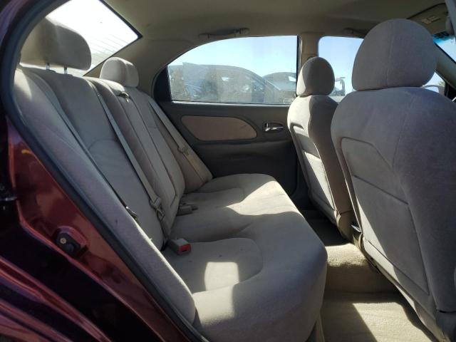 KMHWF25S62A709085 - 2002 HYUNDAI SONATA GL BURGUNDY photo 10