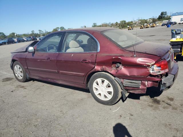 KMHWF25S62A709085 - 2002 HYUNDAI SONATA GL BURGUNDY photo 2