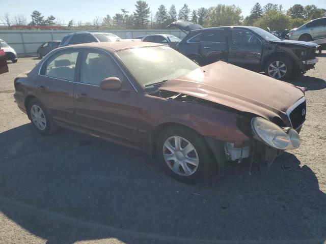 KMHWF25S62A709085 - 2002 HYUNDAI SONATA GL BURGUNDY photo 4